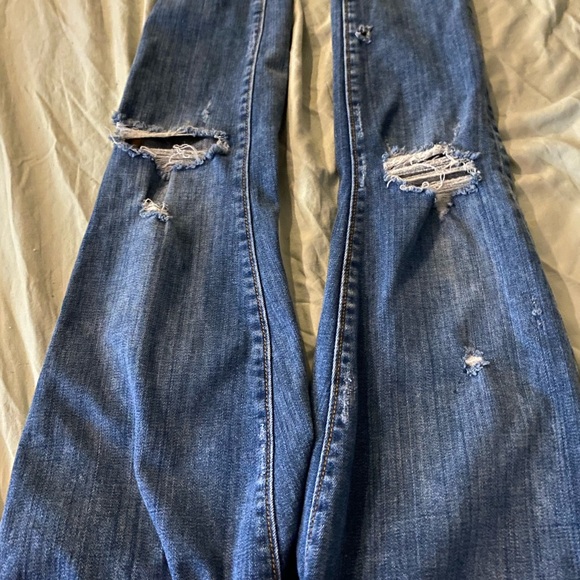 Women’s size 26 Mid rise True religion, bought them cut up  . Love them. - Picture 14 of 14